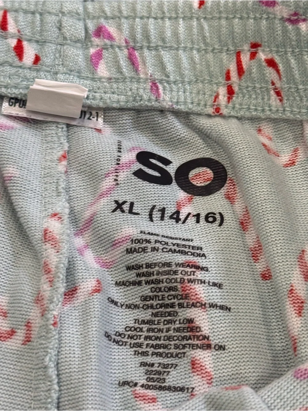 SO Candy Cane Lounge Pajama Pants